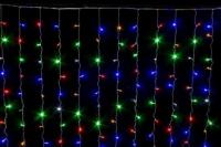 Гирлянда новогодняя ШТОРА 600 LED ламп с небьющимися лампами, 3х3 м